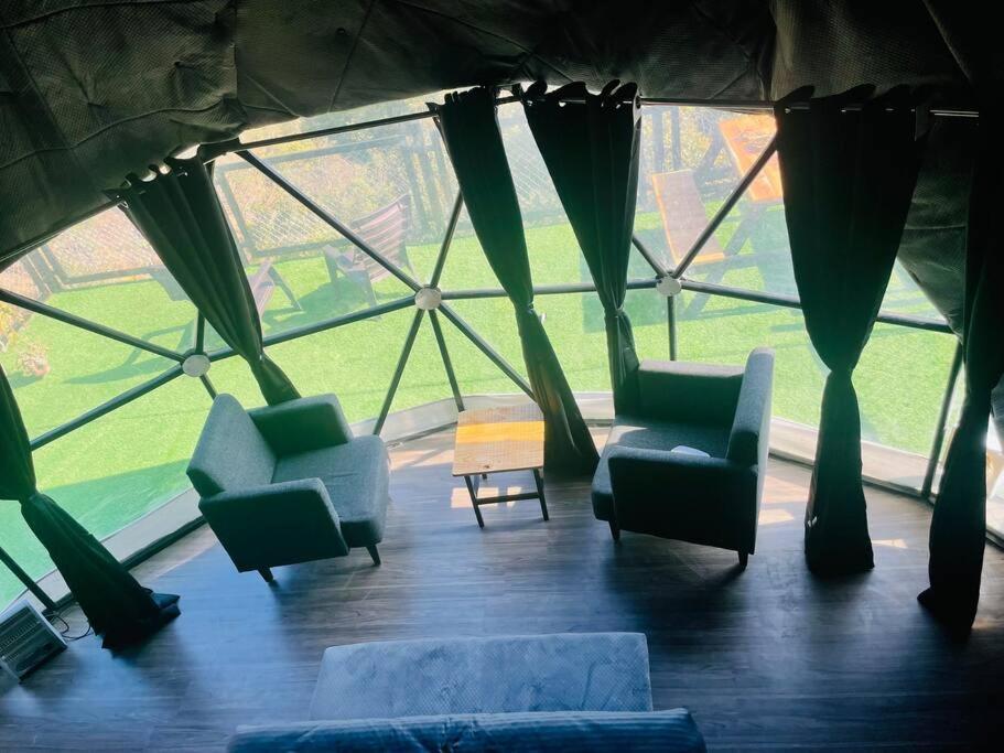 Gadeni Stays - Glamping Dome At Nainital Bhīm Tāl 外观 照片