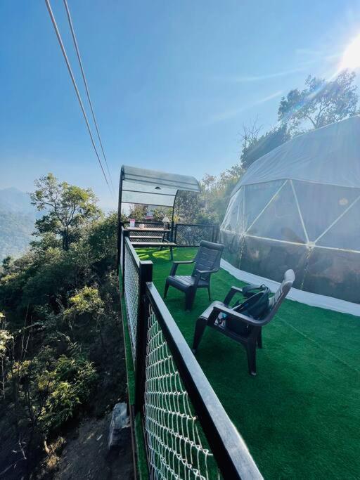 Gadeni Stays - Glamping Dome At Nainital Bhīm Tāl 外观 照片