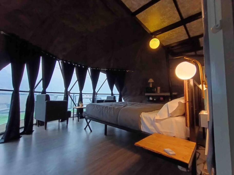 Gadeni Stays - Glamping Dome At Nainital Bhīm Tāl 外观 照片