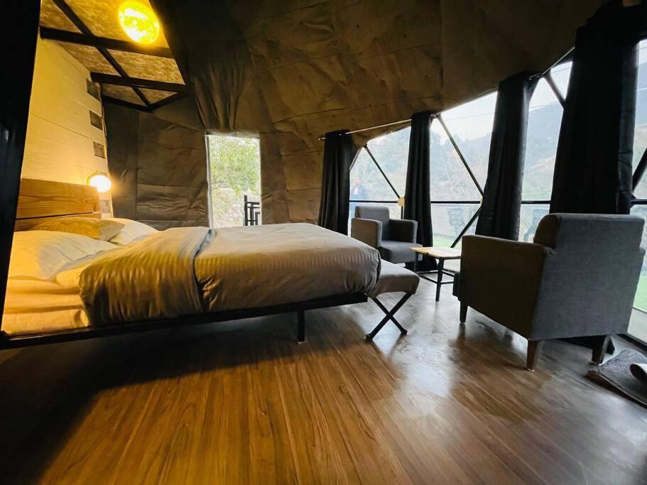 Gadeni Stays - Glamping Dome At Nainital Bhīm Tāl 外观 照片