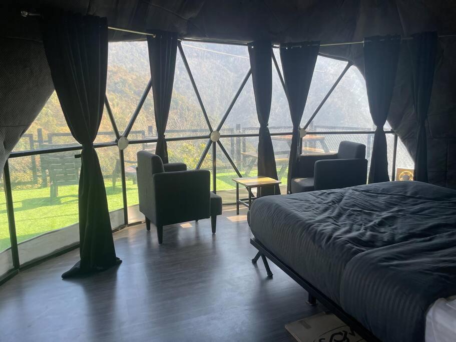 Gadeni Stays - Glamping Dome At Nainital Bhīm Tāl 外观 照片